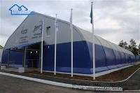 Pabell Cwrt Pêl-foli siâp eirin gwlanog
